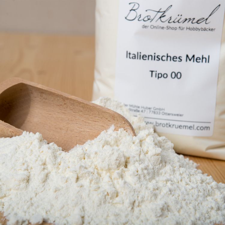 italienisches Mehl Tipo 00 Helle Mehle Brotkrümel