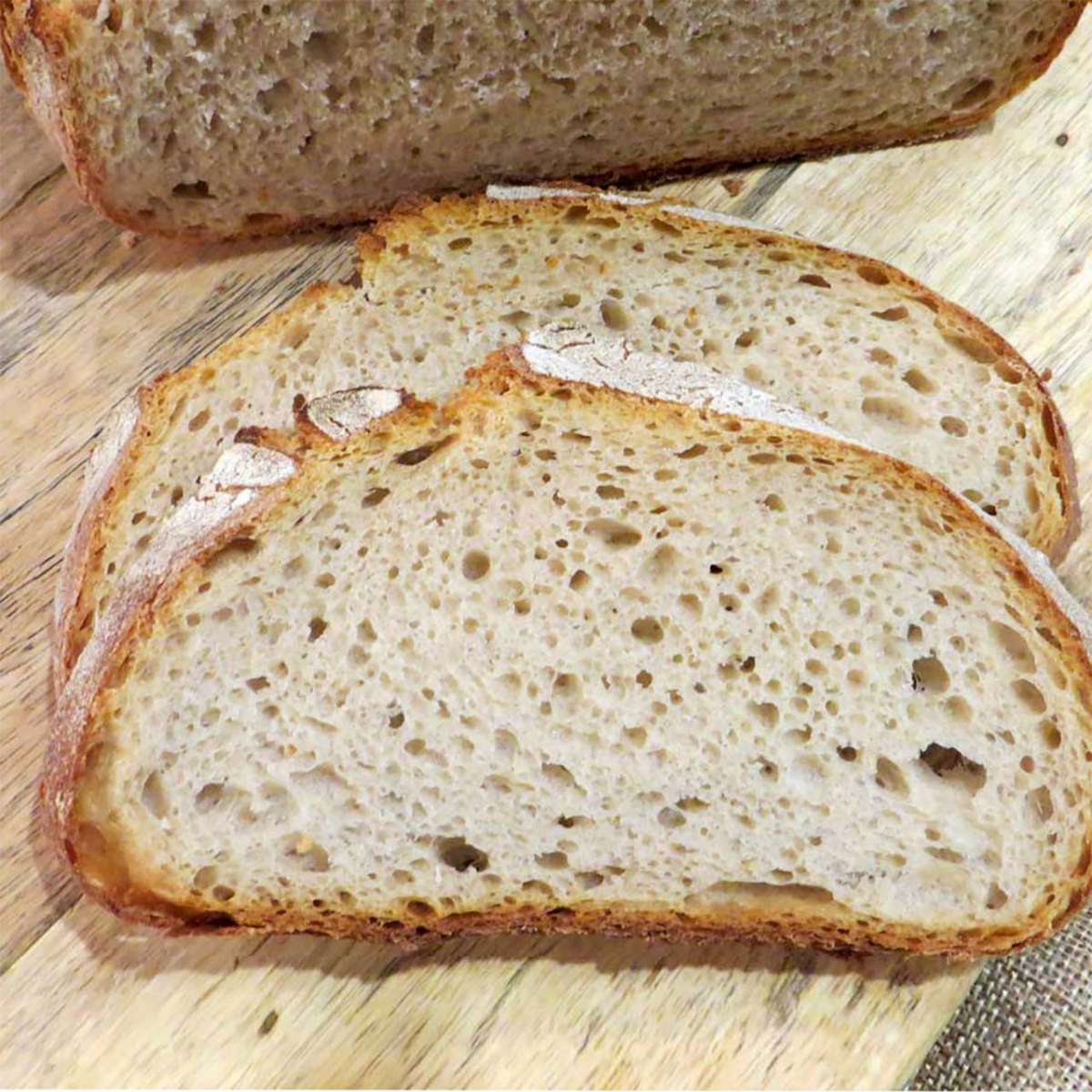 Weizenmischbrot 80/20 mit Vor- und Sauerteig | Blog | Brotkrümel - Der ...