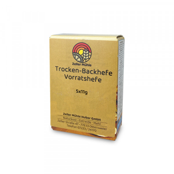 Trocken-Backhefe Vorratshefe