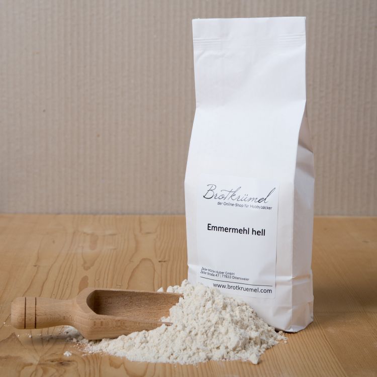Emmermehl hell | Helle Mehle | Brotkrümel